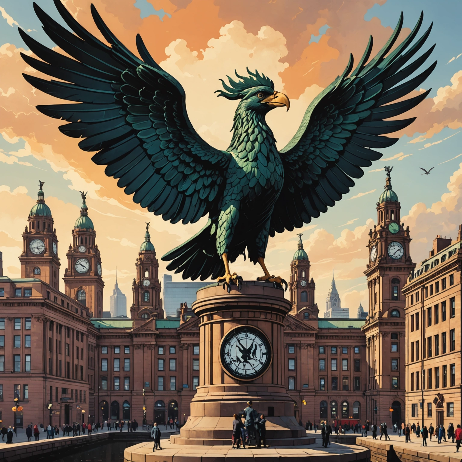 Откуда взялась птица Лайвер — символ футбольного клуба Ливерпуль