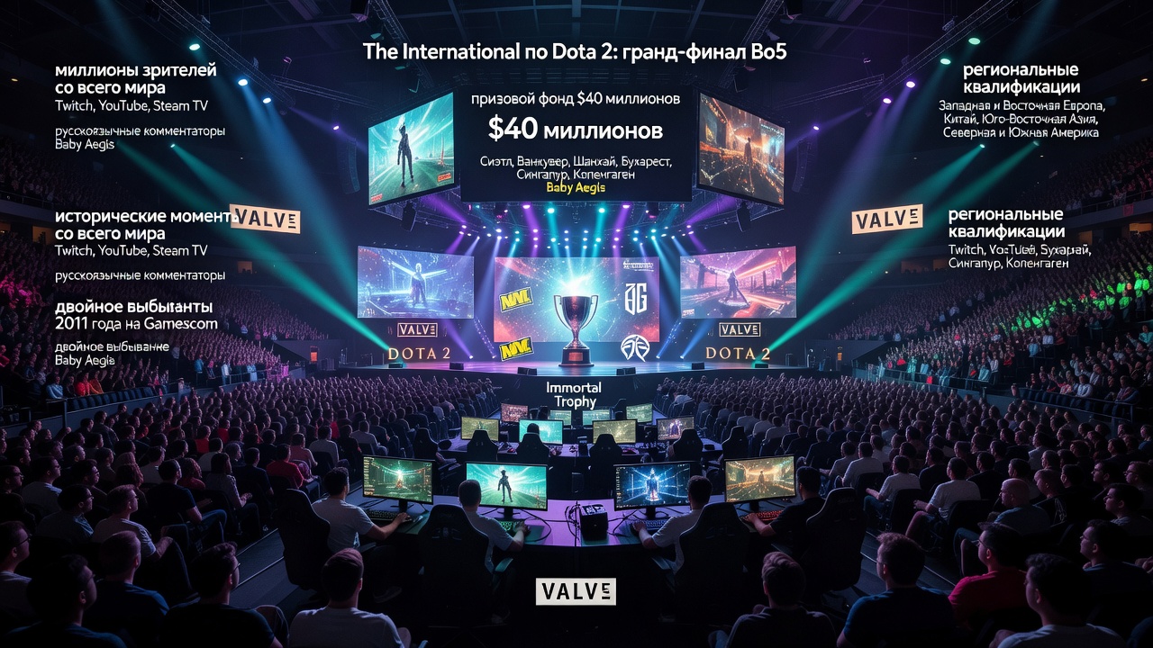 The International по Dota 2: когда и где проходит главный турнир