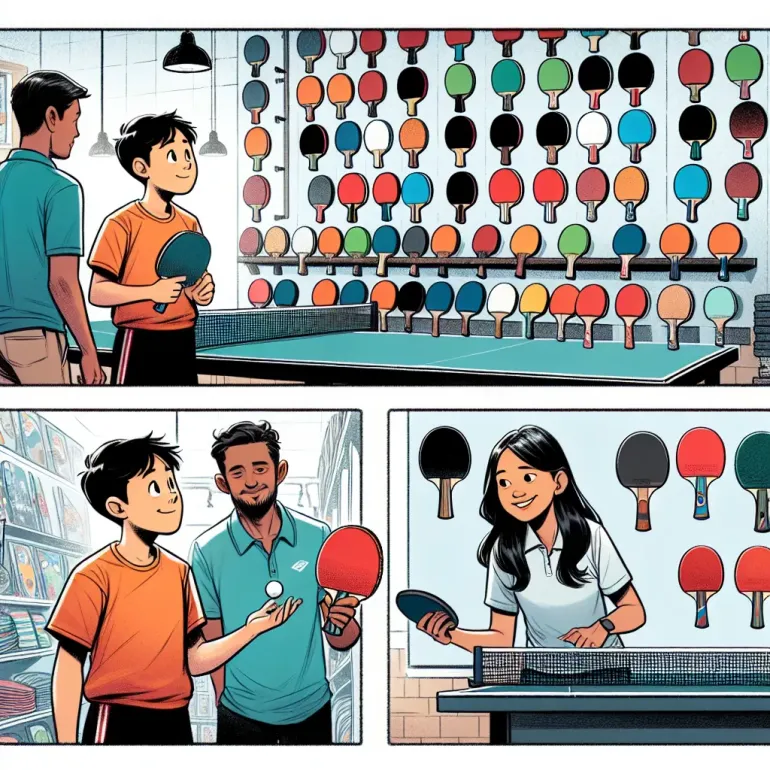 как правильно выбрать ракетку для настольного тенниса