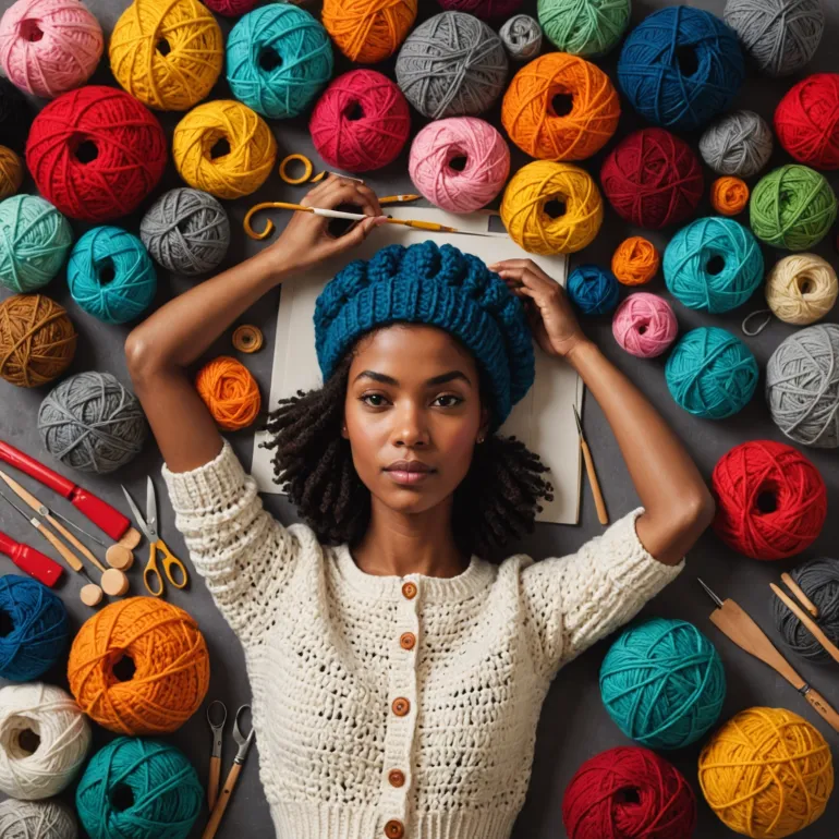 Откройте для себя искусство рукоделия: как связать берет крючком