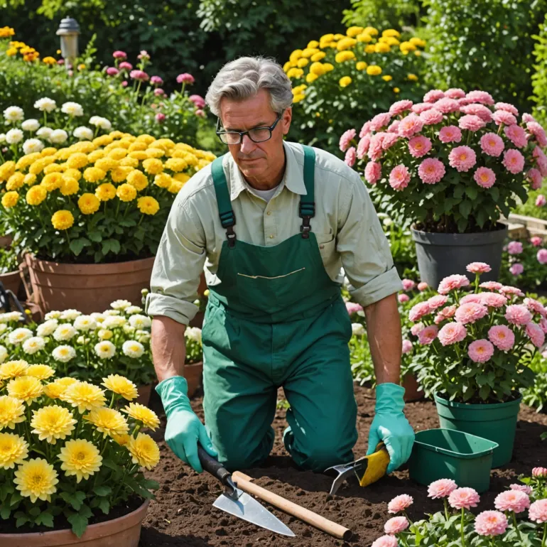 Искусство ухода за хризантемами: как обрезать хризантемы для пышного и здорового цветения