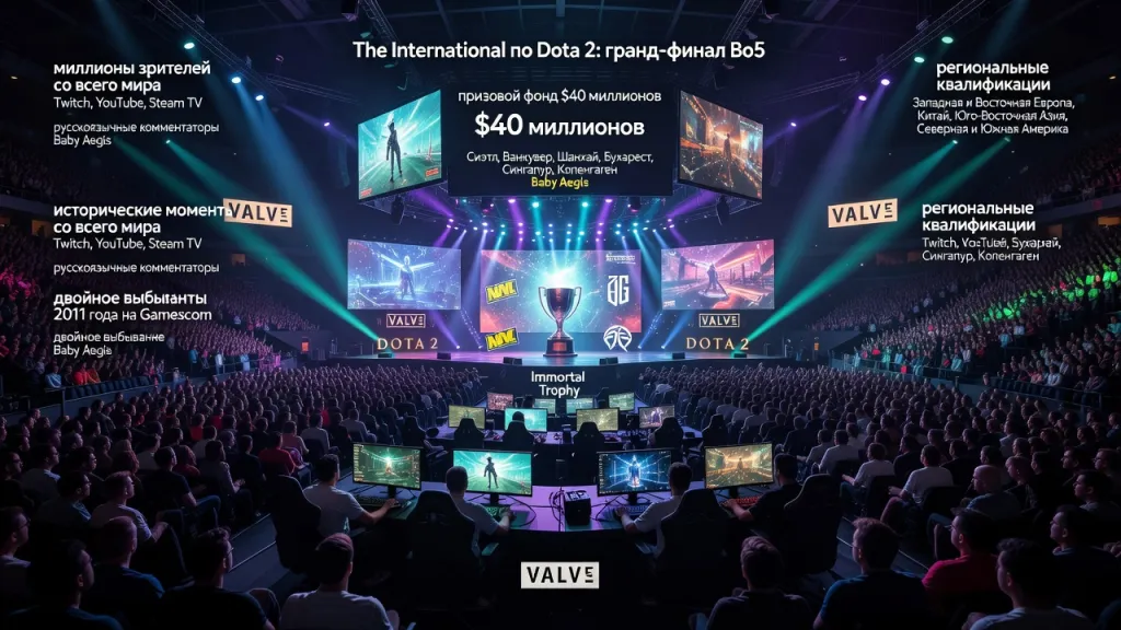 The International по Dota 2: когда и где проходит главный турнир