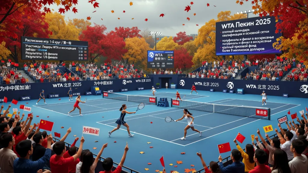 Все о женском теннисном турнире WTA в Пекине 2025: календарь, участницы и результаты матчей