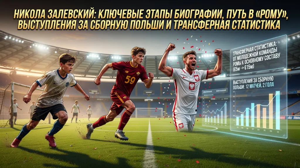 Никола Залевский: ключевые этапы биографии, путь в «Роме», выступления за сборную Польши и трансферная статистика
