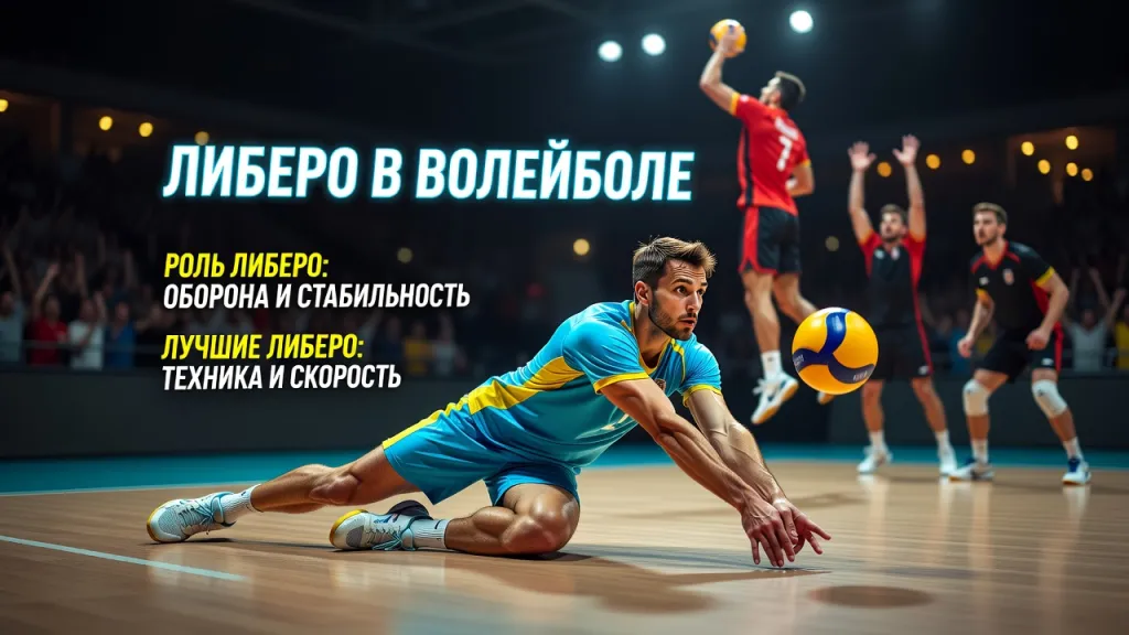 Либер в волейбол - Кто такой либеро в волейболе и какую роль он играет в команде
